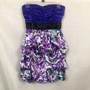 Strapless Cocktail Dress